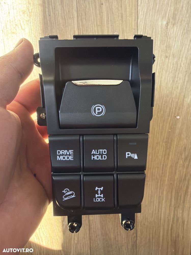 Butoane Swtich Comanda Frana de Mana Consola Buton Hyundai Tucson 3 2016-2021 93300D3030 93300-d3010 - 4