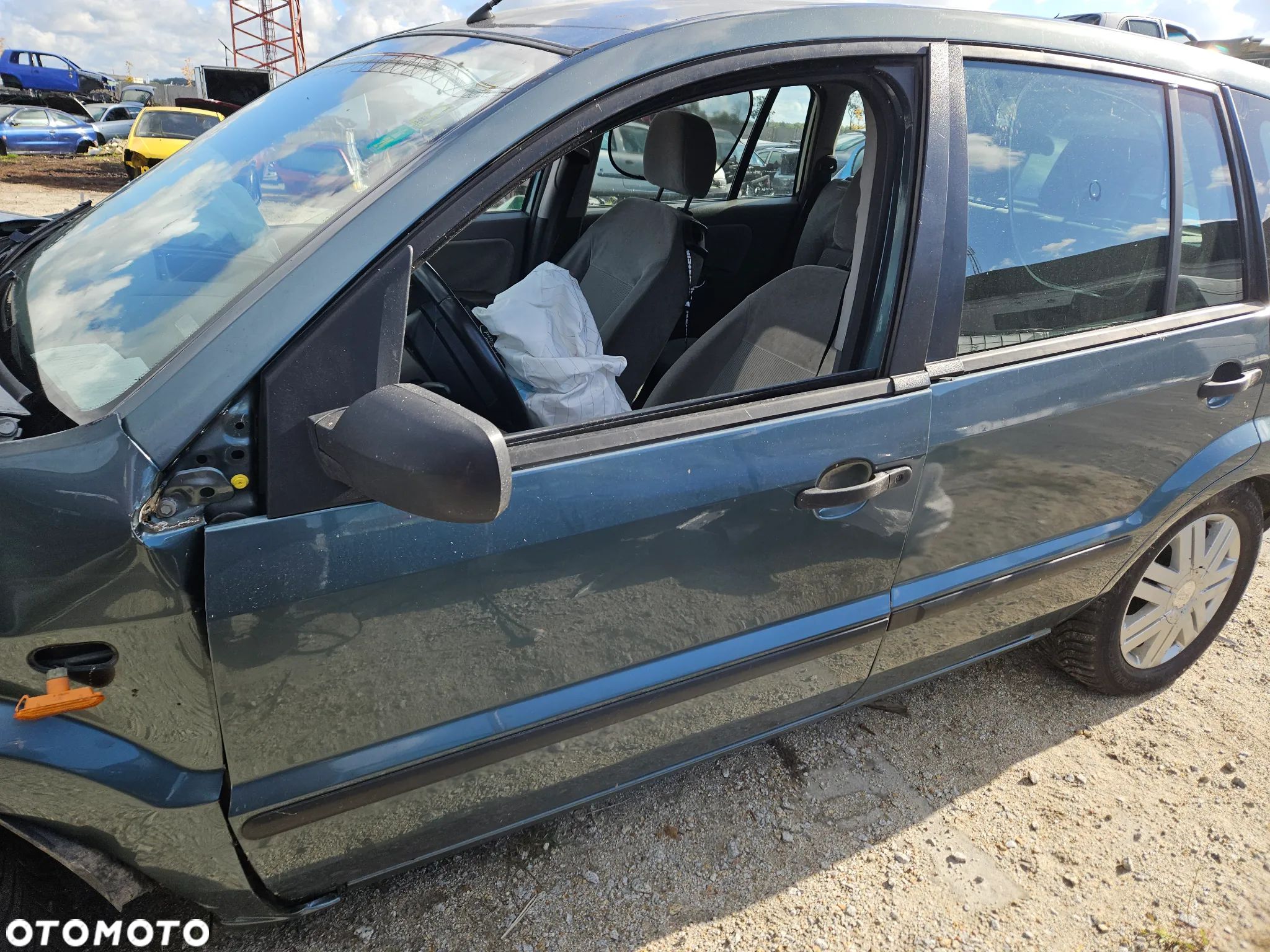 Drzwi lewe prawe przednie tylne Ford Fusion 2003r U2 5d hatchback - 1