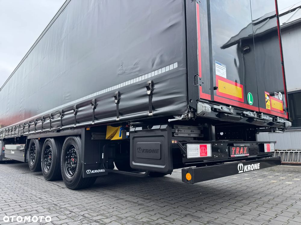 Krone NACZEA FIRANKA STANDARD, XL, SAF, OŚ PODNOSZNA, KOSZ PALETOWY, 2024 R. KRAJOWA, JAK NOWA - 12