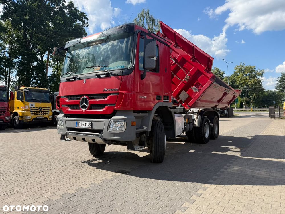 Mercedes-Benz ACTROS 3346 6x6 wywr 3-str Meiller Bordmatik 2010 r - 5