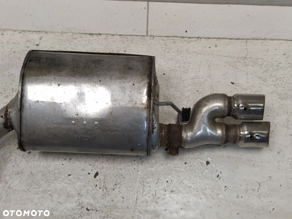 JAGUAR XJ XJR X351 2014-2019 5.0 WYDECH TŁUMIK PRAWY LEWY  ORYGINAŁ - 25