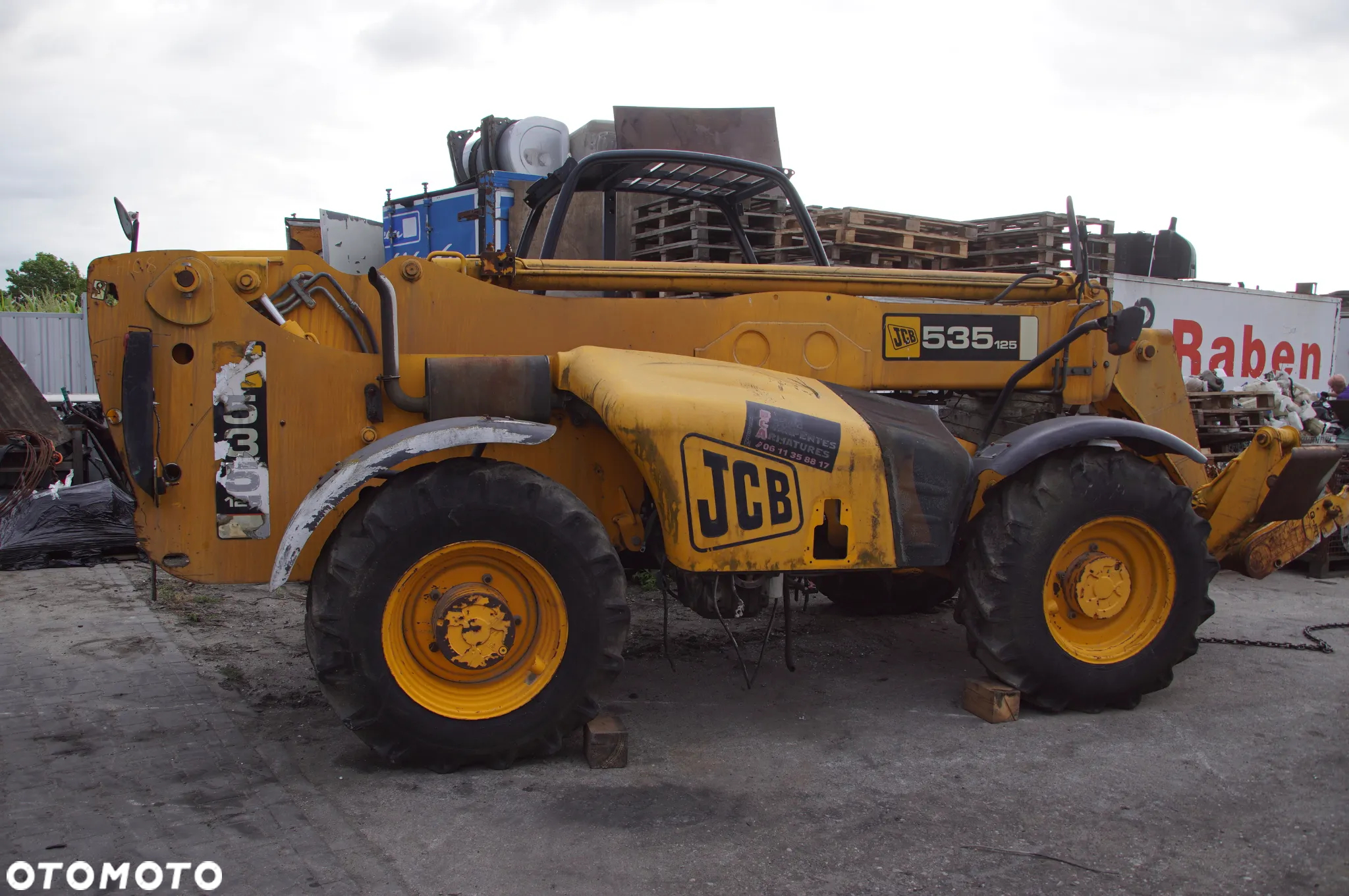 POJAZD NA CZĘŚCI JCB 535-125 SKUP MASZYN ROLNICZY BUDOWLANYCH AUT CIĘŻAROWYCH MOTOCYKLI 692324777 JCB CASE NEW HOLLAND JOHN DEER STACJA DEMONTAŻU POJAZDÓW AUTOSTROISZ LIPNO BOREK 14A ZŁOMOWANIE SZROT KASACJA - 2