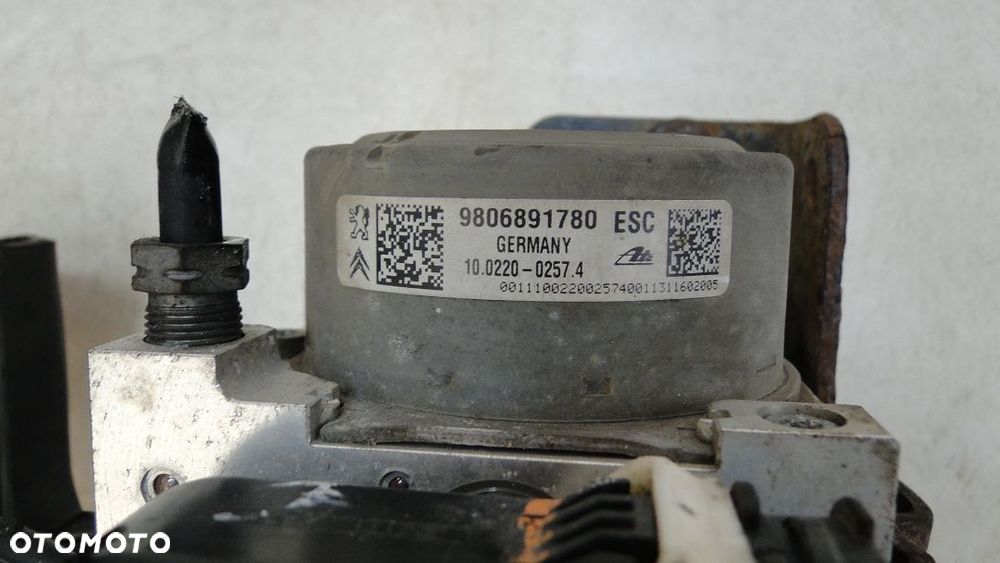 PEUGEOT 208 2008 C3 DS3 POMPA STEROWNIK ABS 1.6HDI - 4