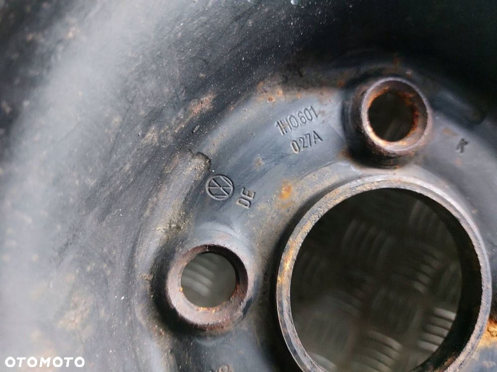KOŁO ZAPASOWE ZAPAS 4x100 6Jx14  FI57,1 185/60R14 1H0601027A VW GOLF - 2