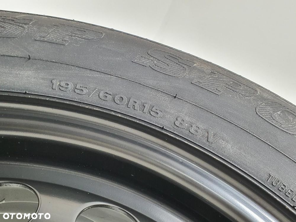 KOŁO DOJAZDOWE ZAPASOWE 2150144 DUNLOP 195/60/R15 ET49 OPEL ASTRA II G - 4