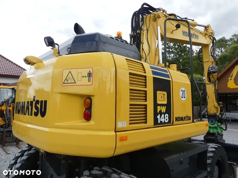 Komatsu PW148 ROTOTILT / Sprowadzona / Super Stan / - 40