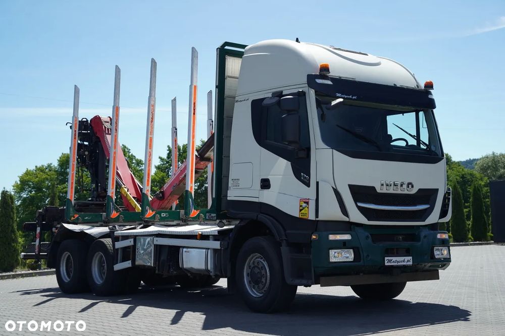 Iveco 570 STRALIS X-WAY / 6X4 / DO DREWNA / DO DRZEWA / DO LASU / HDS CRANAB TZ 12.2 / AUTOMAT - 2