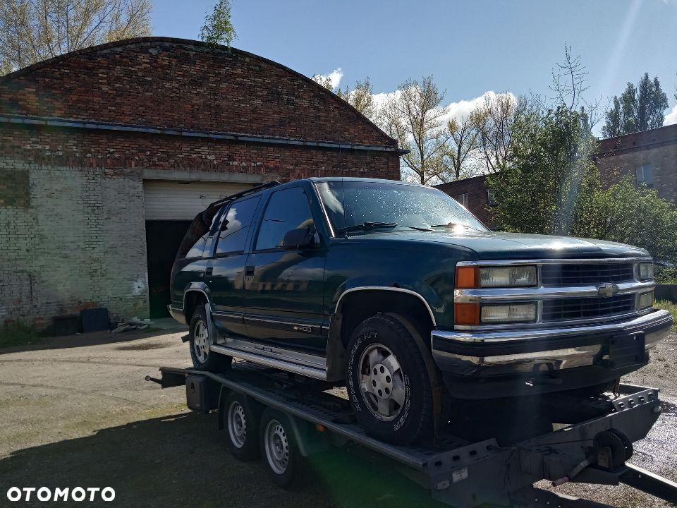 Chevrolet Tahoe 1995 1500 5.7 350cu 4x4 na czesci silverado suburban k1500 c/k k2500 gmc yukon jimmy sierra c1500 c2500 c3500 k3500 5.0 6.5 4.3 v6 v8 pickup parts - 7