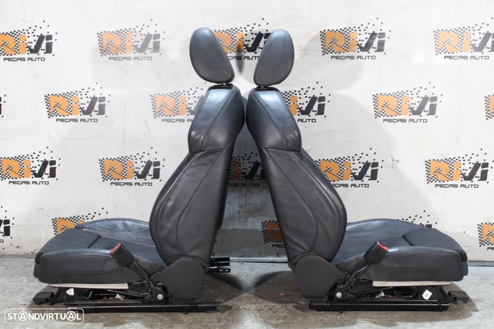 Conjunto De Bancos Audi A4 (8K2, B8)  Bancos Audi A4 B8 Sline Em Pele - 9