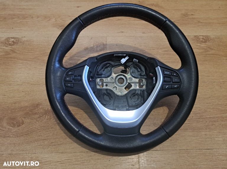 Volan sport piele cusatura rosie comenzi volan cu airbag Original BMW F20 F21 F22 F23 F30 F31 F34 F32 F33 F36 - 4