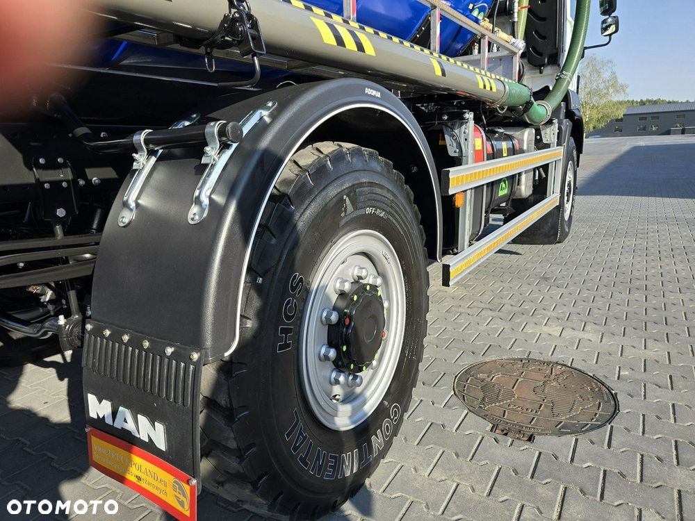 MAN 4x4 WUKO GAMON PW8  do zbierania odpadów płynnych separatorów - 25