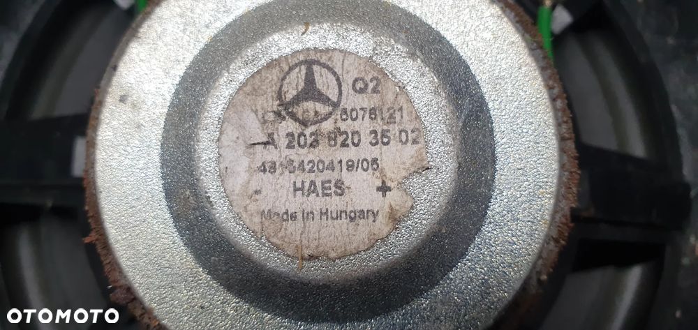Głośnik oryginał lewy przód przedni Mercedes W203 A2038203502 - 5