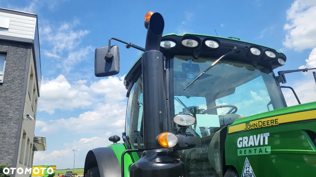 John Deere JD 6195R, AQ 50 km/h, nowe opony, komplet amortyzacji, pneumatyka - 14