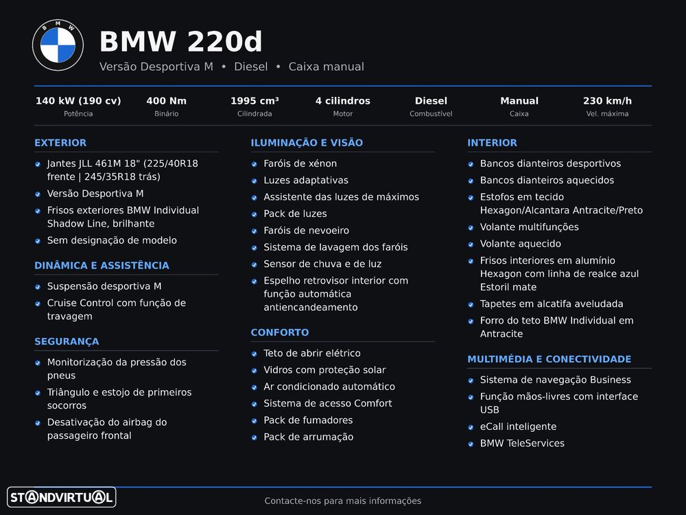 BMW 220 d M Sport - 10