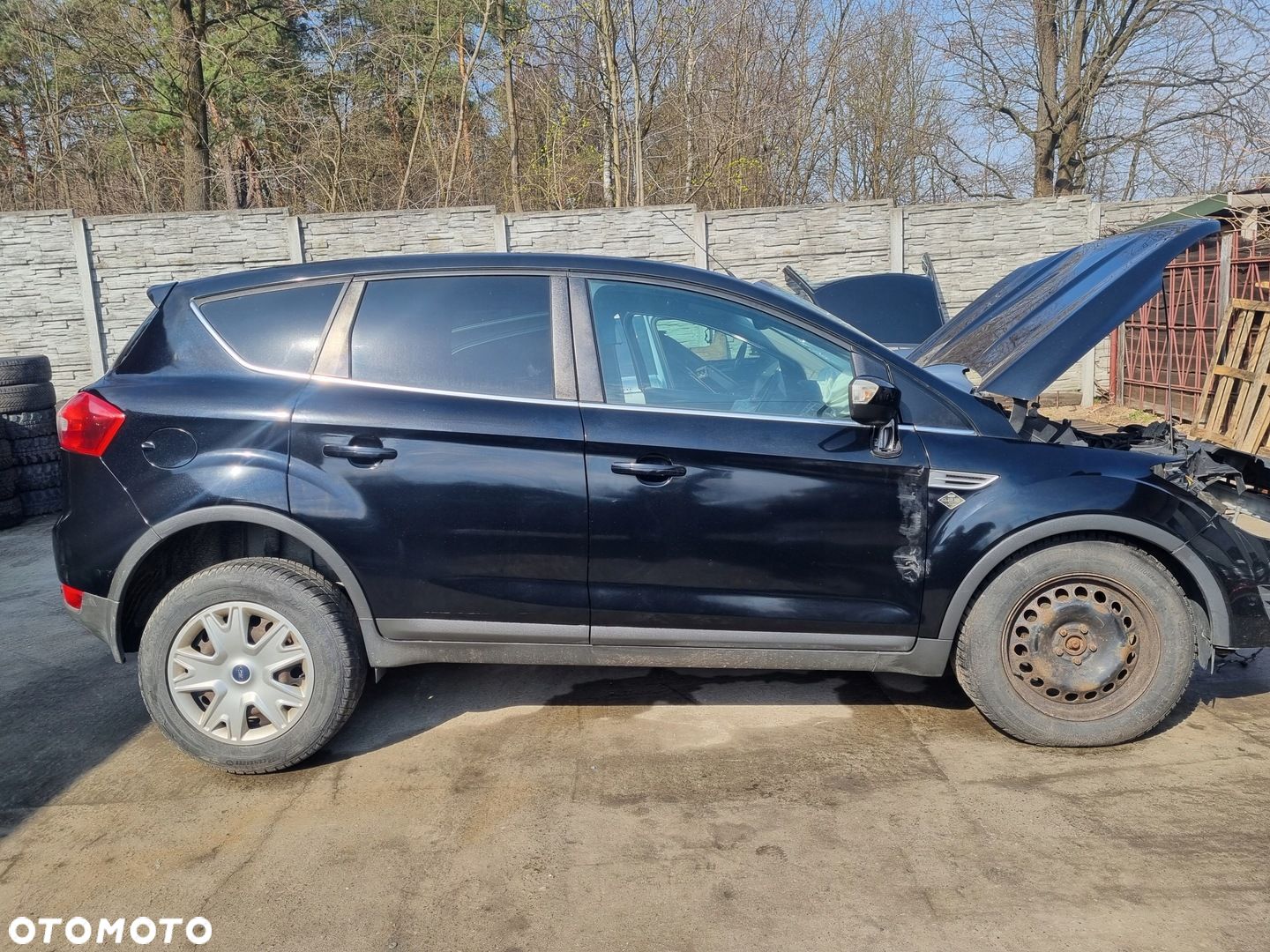 FORD KUGA MK1 08-13 2009 r. F8 DRZWI PRAWY PRZÓD PRAWE PRZEDNIE PP - 1