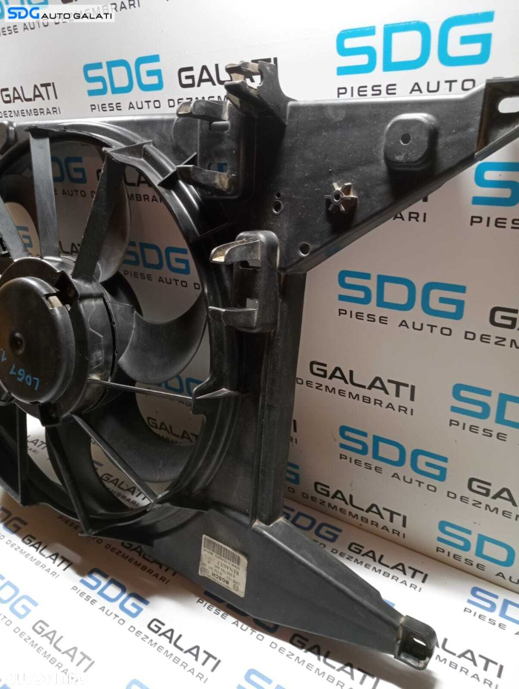 Ventilator Electroventilator Dacia Sandero 1.4 1.6 MPI 2006 - 2012 Cod 0130307107 8200765566 [M3750] - 6