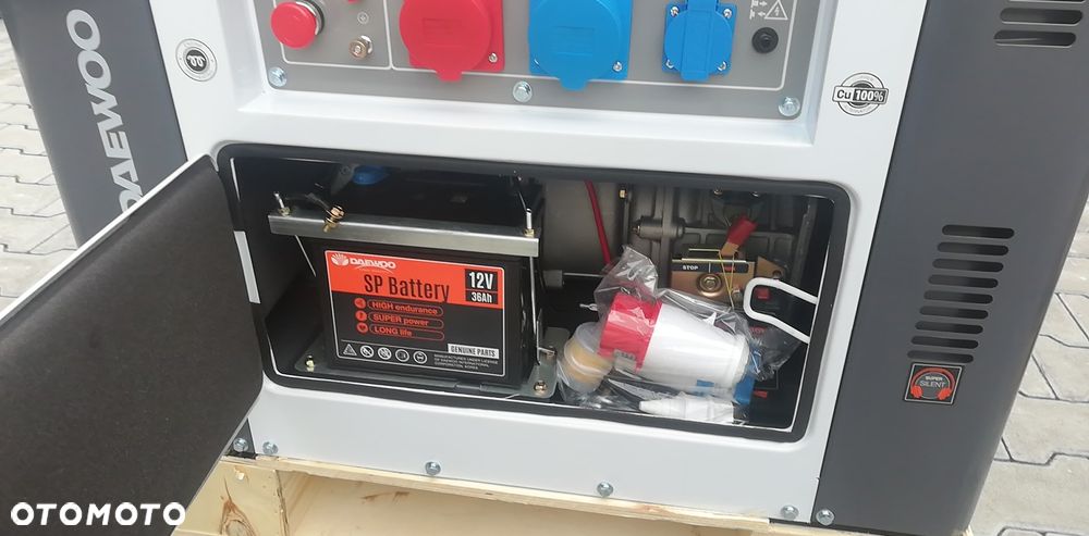 Agregat prądotwórczy DAEWOO DDAE10500DSE-3G Diesel 8.1 10 20 30 40 50 60 kVA NOWY 10480 zł netto 50 sztuk! - 8