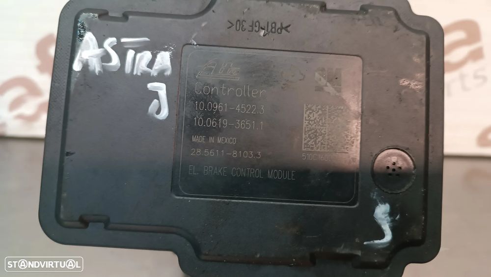 MODULO ABS OPEL ASTRA J REF: 13356789 100212-06634 100961-45223 - 2