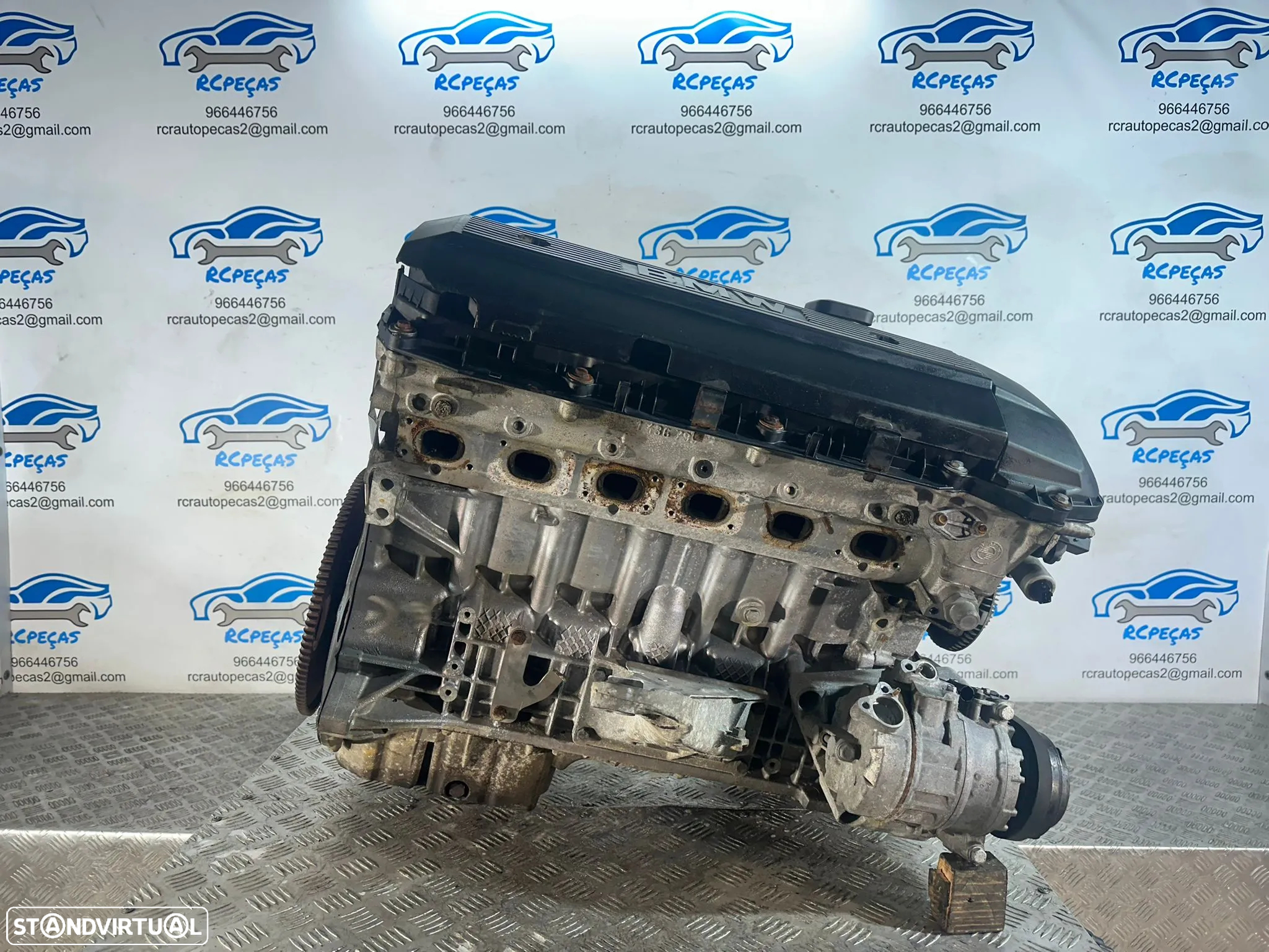 Motor Completo BMW 2.5i 192cv M54B25 256S5 Serie 3 5 E46 5 E60 Z4 E85 E86 - 4