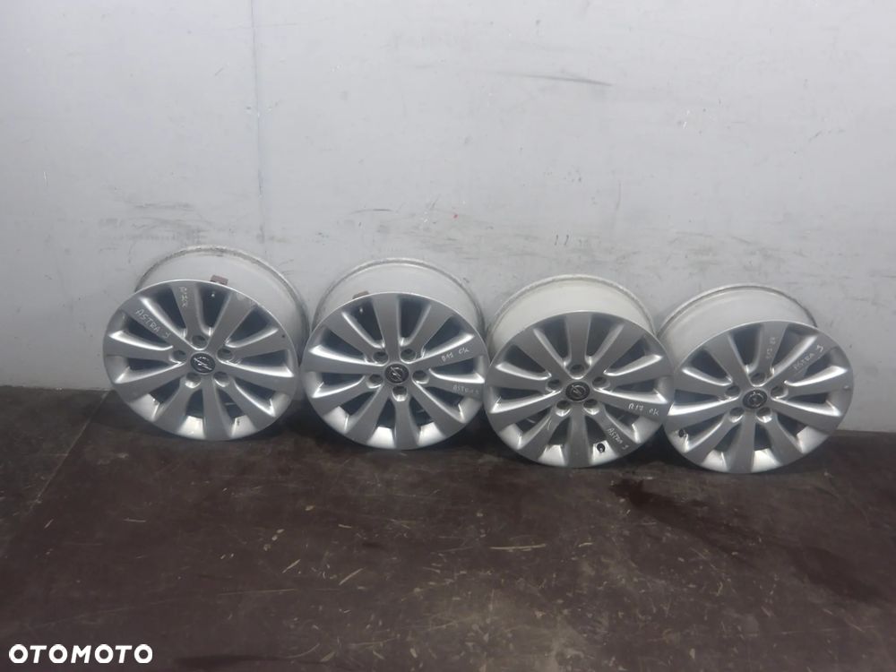 OPEL ASTRA IV J 1.6CDTI FELGI ALUMINIOWE ALUFELGI R17 7J IS44 5X115 - 1
