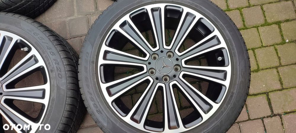 Koła Zimowe Felgi Aluminiowe Oryg. Mercedes GLE 265/45/20 Czujniki Pirelli - 3
