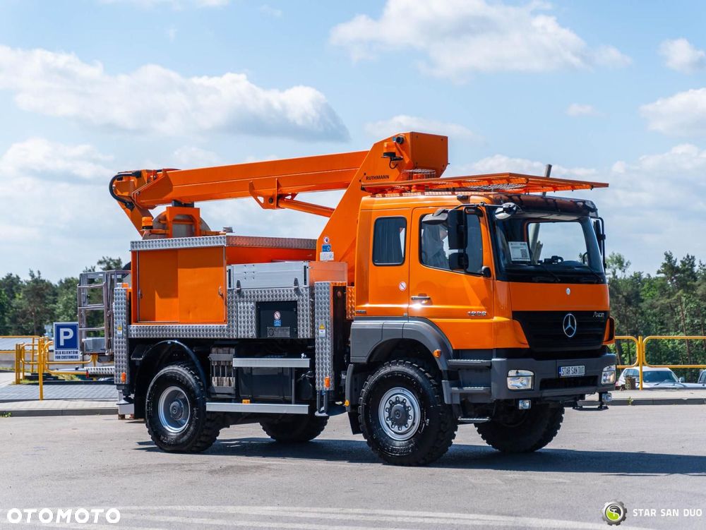 Mercedes-Benz AXOR 1833 4x4 RUTHMANN T220 S12 podnośnik koszowy - 10