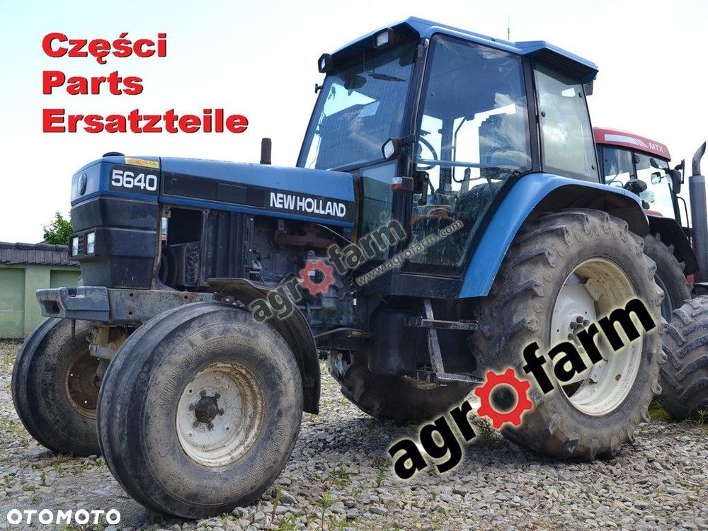 Ford 5640 części, skrzynia biegów, silnik, most - 2