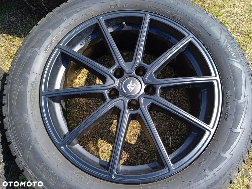 Felgi aluminiowe 5x112 Audi VW Mercedes opony zimowe 255/55 R19 7mm - 4
