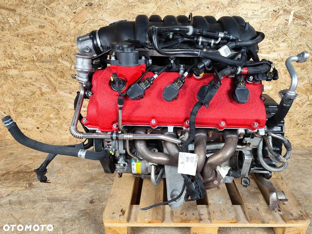 SILNIK KOMPLETNY MASERATI GRANTURISMO 4.7 L 450KM 2013r - M145S + Gwarancja - 11