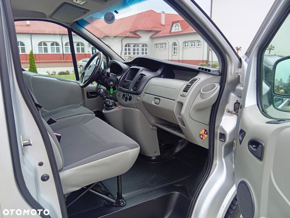 Opel VIVARO L2H1 Long Klima Elektryka Dubel Kabina 6os. Brygadówka - 17