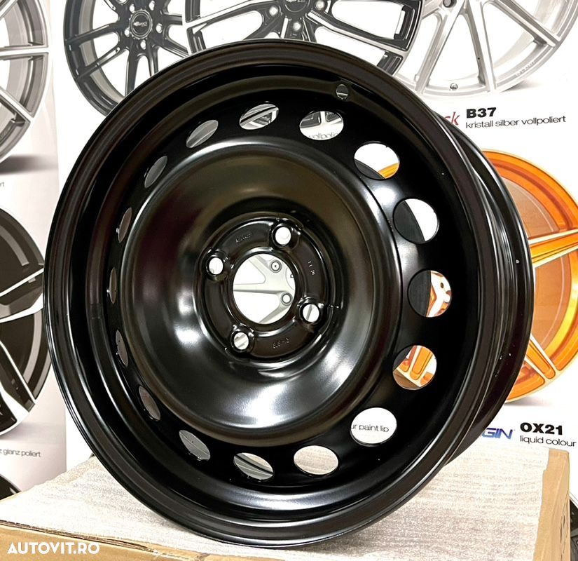 Jante oțel Dacia Logan , Logan new, Sandero, Stepway, Dokker, 15 inch, noi - 2