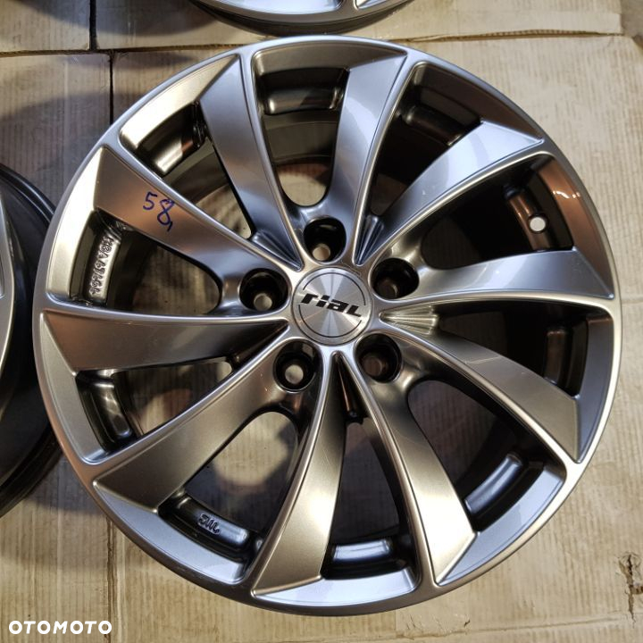 4x 7,5x16 ET38 5x112 Nowy komplet felg aluminiowych Audi, Seat, VW,Skoda, Mercedes - 2