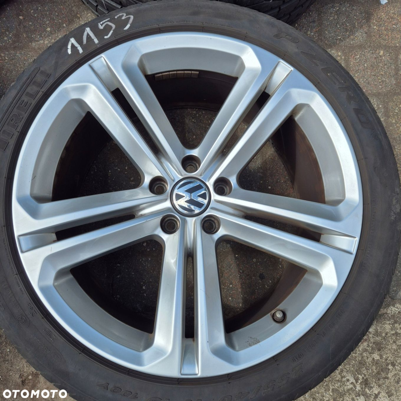 LATO KOŁA 19 ORYGINAŁ VW TIGUAN R-LINE 255/40 R19 czujniki - 2