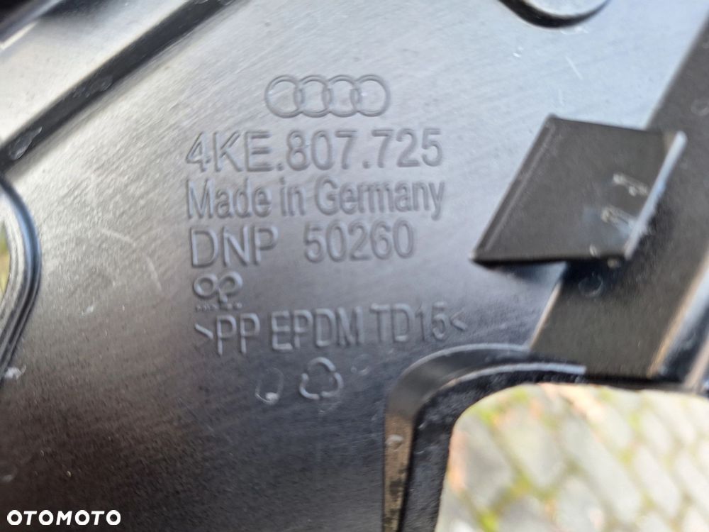 AUDI Q8 E-TRON LIFT 23- Y9B BRILLIANT SCHWARZ ZDERZAK PRZÓD PRZEDNI ORYG 4KE807725 WYSYŁKA 24H - 15