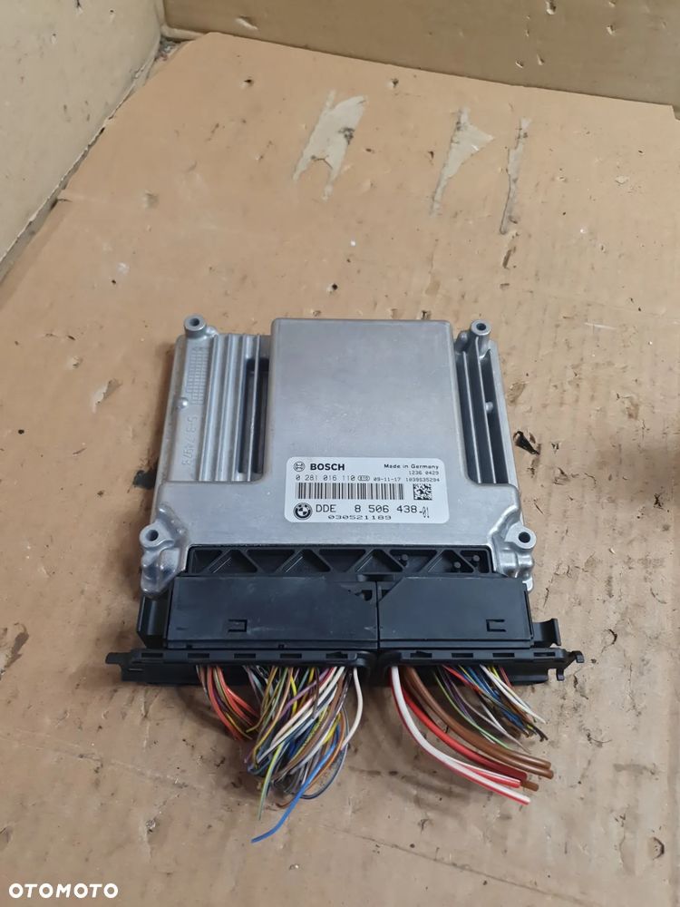 Sterownik komputer silnika BMW 2.0 DDE 8506438-01 0281016110 - 4
