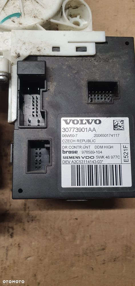 Silniczek szyby lewy przód przedni lewy Volvo S40 II V50 30773901AA - 4