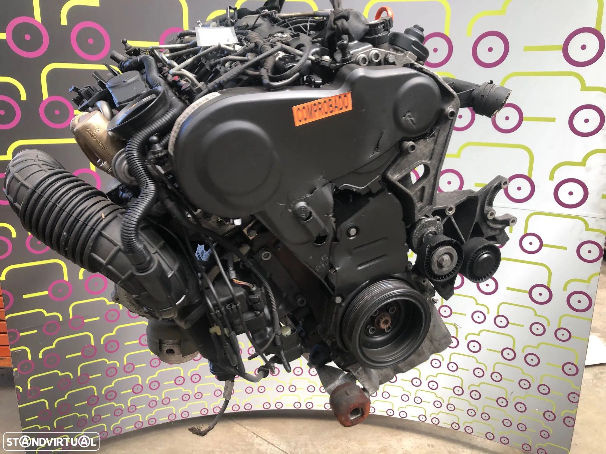 Motor AUDI A4 (B8)  2.0 Tdi de 2012 Ref. CAG NO20345 - 1