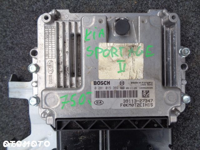 KIA SPORTAGE STEROWNIK KOMPUTER SILNIKA 0281015369 - 1