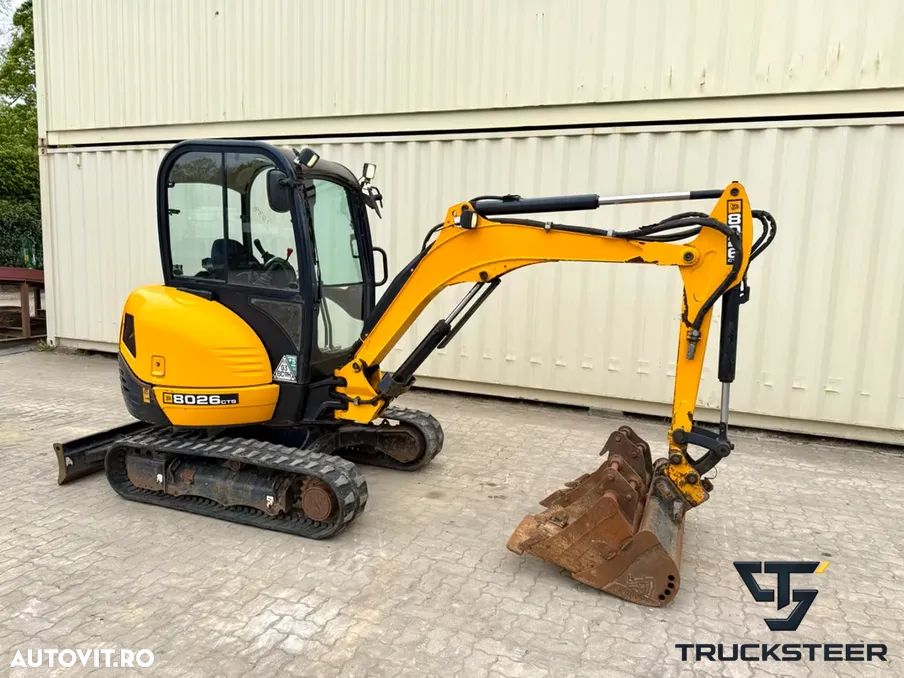 JCB 8026 CTS | JoyStick | Lama Nivelatoare - 5
