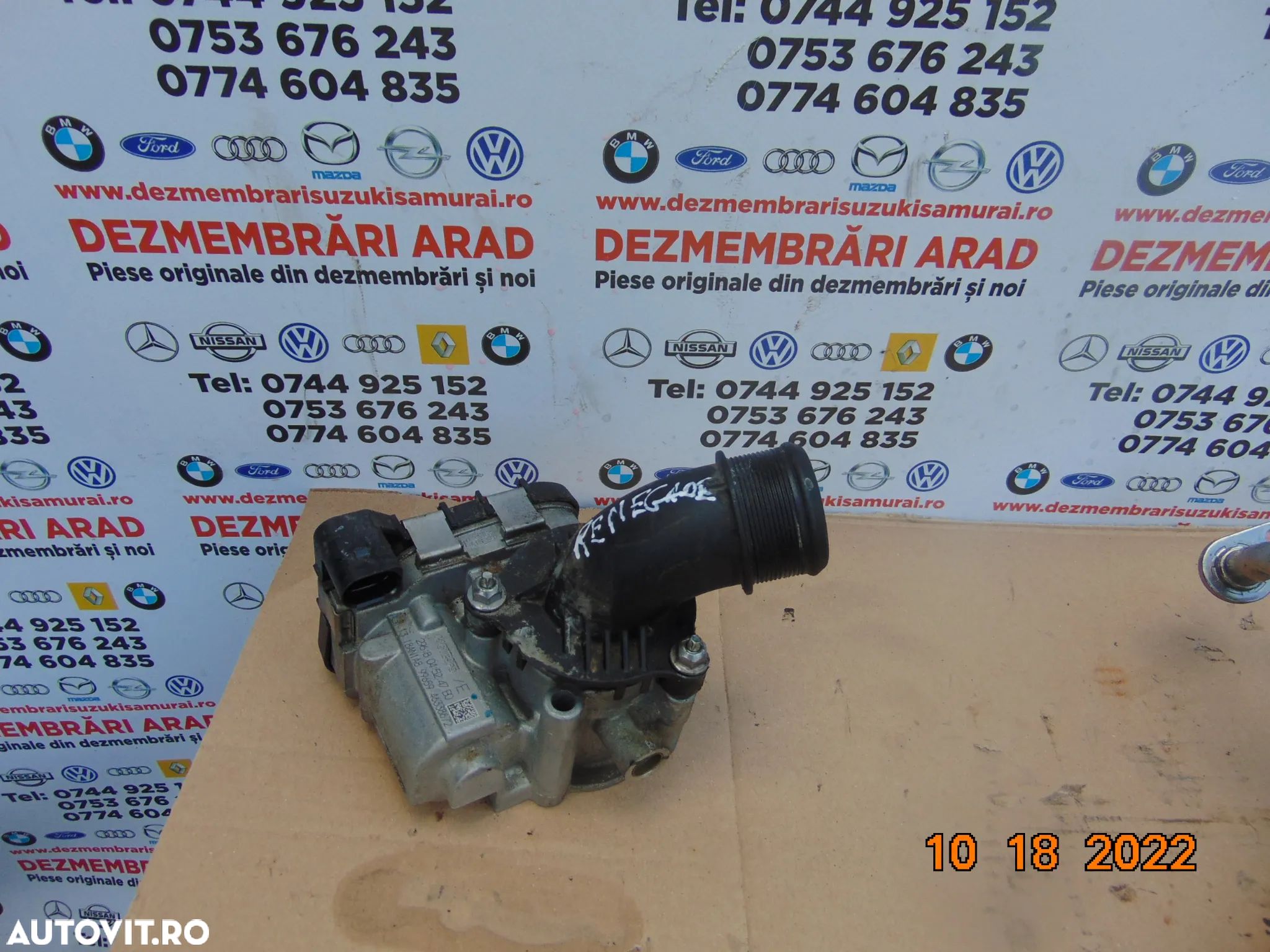 Clapeta acceleratie jeep renegade 1.3 benzina Fiat 500x 1.0t-gdi - 1