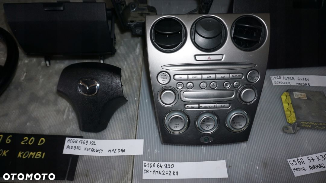 MODUŁ SENSOR PODUSZEK AIR BAG MAZDA 6 2.0 D 04 - 5