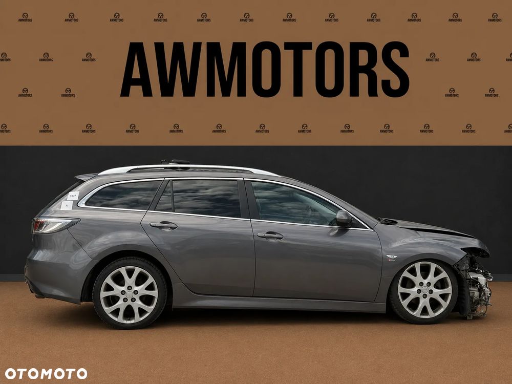 MAZDA 6 2009 *SAMOCHÓD NA CZĘŚCI* 5487   MASKA, LAMPA, DRZWI, LUSTERKO, ZDERZAK, GRILL, BŁOTNIK, KLAPA, BELKA, DESKA, FOTELE, KANAPA, ĆWIARTKA KIEROWNICA, TARCZE, ZACISKI, ZAWIESZENIE, KOMPLETNY PRZÓD, KOMPLETNY TYŁ, LICZNIK, ZEGARY, PRAWE LEWE PRZÓD TYŁ - 2