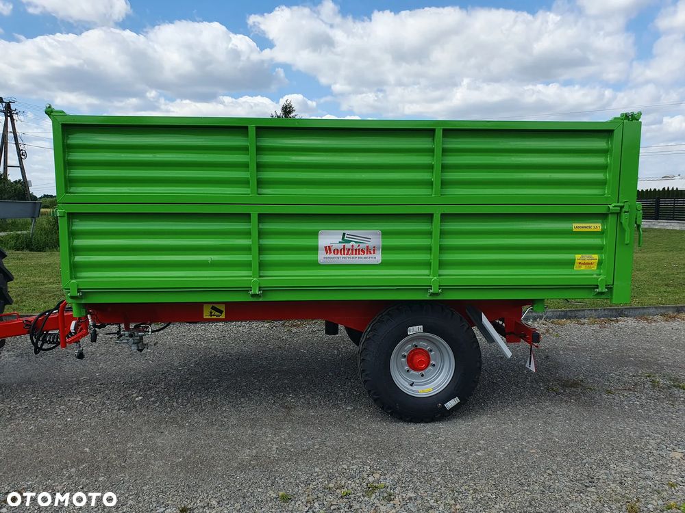 Przyczepa rolnicza wywrotka 3 stronna 3,5t 5t ZAREJSTROWANA - 3