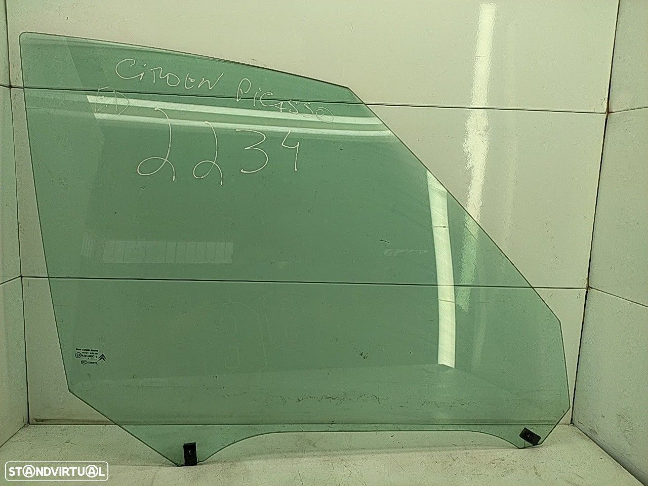 Vidro Porta Frente Direita Citroën C4 Grand Picasso I (Ua_) - 1