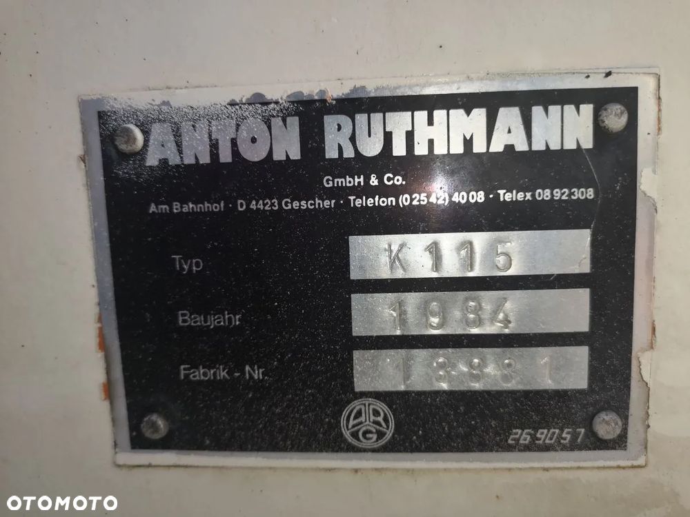 MAN 8.223 Podnośnik koszowy RUTHMANN K115 - 12