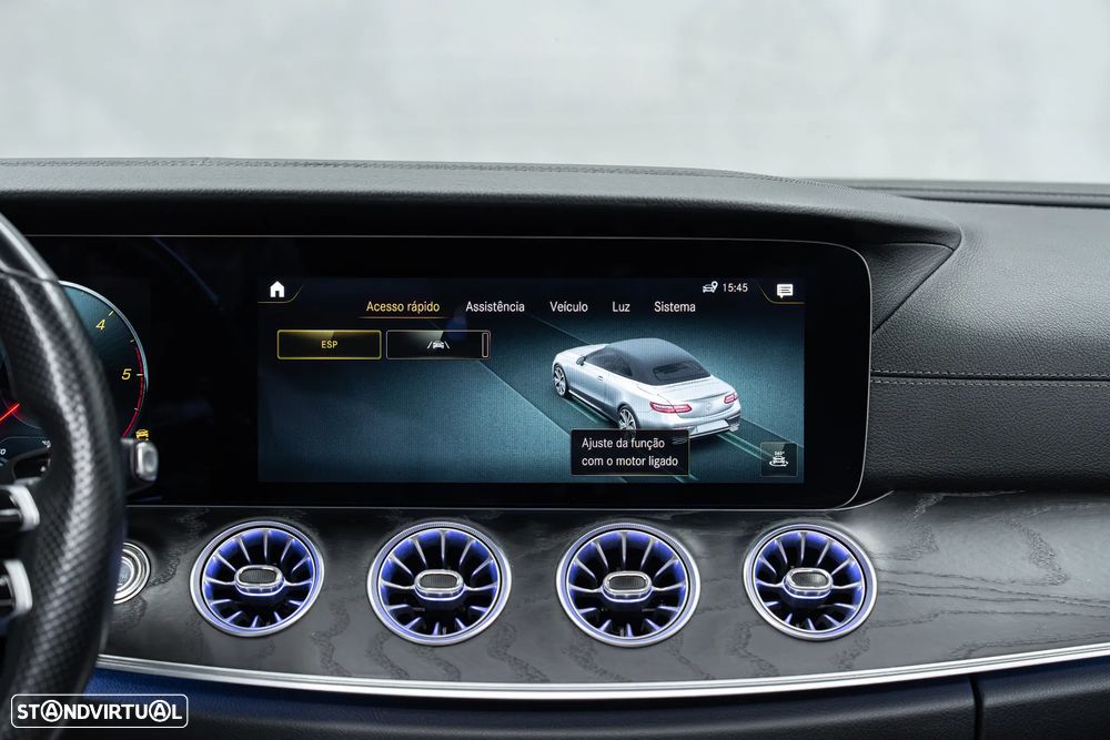 Mercedes-Benz E 220 d Cabrio 9G-Tronic AMG Line - 38