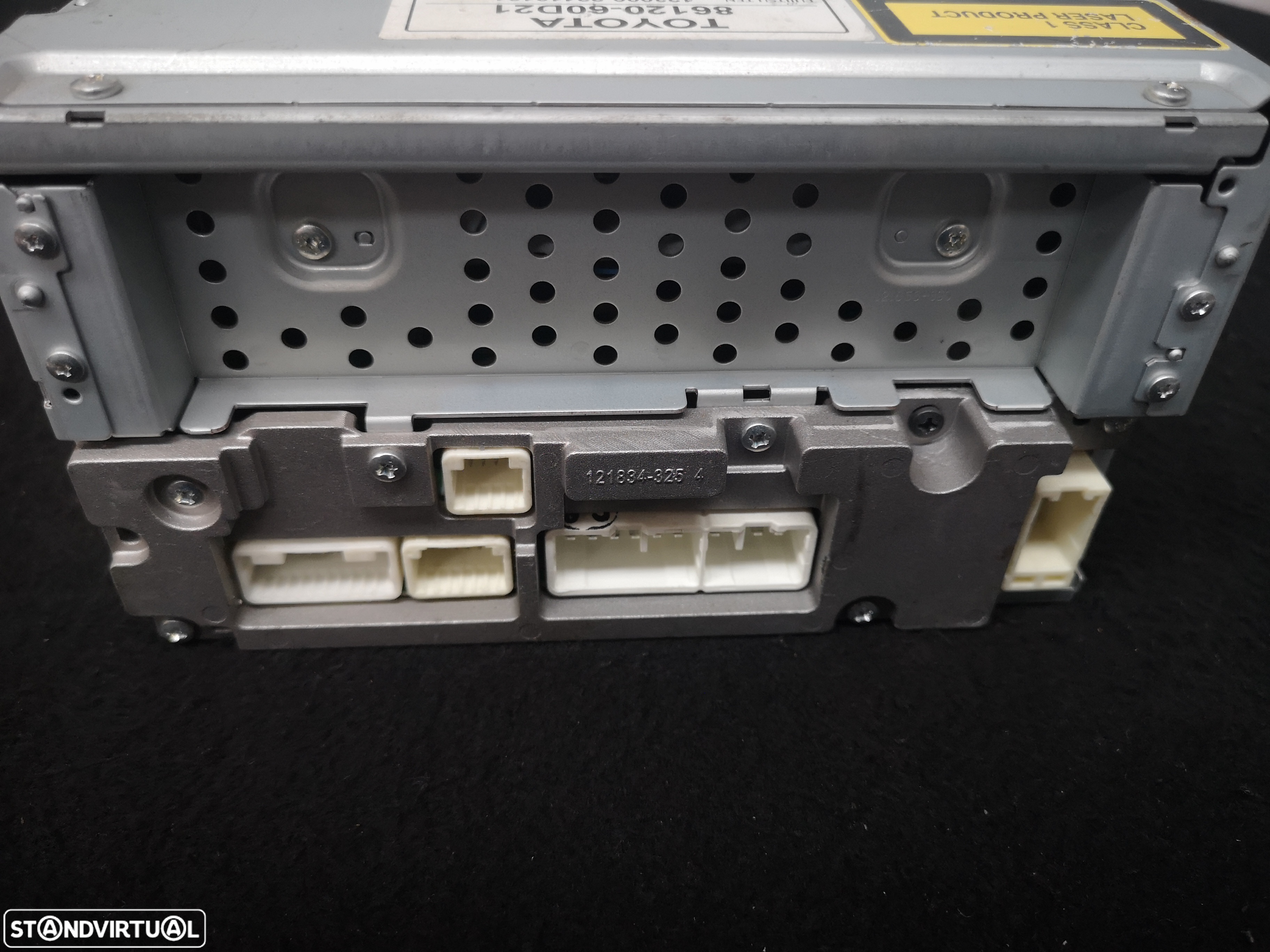 Radio  CD FM DAB MP3 WMA Media  Originais  FUJITSU TEN TOYOTA LAND CRUISER 2014 - 5