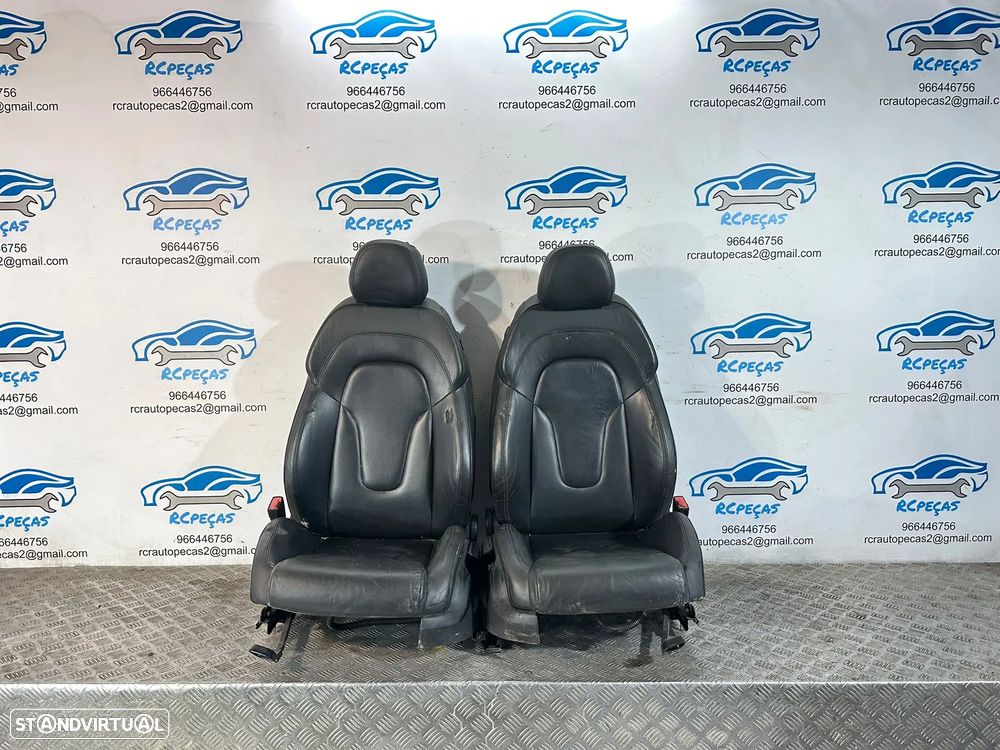 .Conjunto Bancos Originais S-Line Audi TT 8J Pele 2006 - 2014 - 7