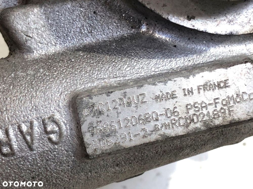 TURBOSPRĘŻARKA  PEUGEOT 3008 nadwozie wielkoprzestrzenne (MPV) (0U_) 2009 - 2017 1.6 HDi 84 kW - 5