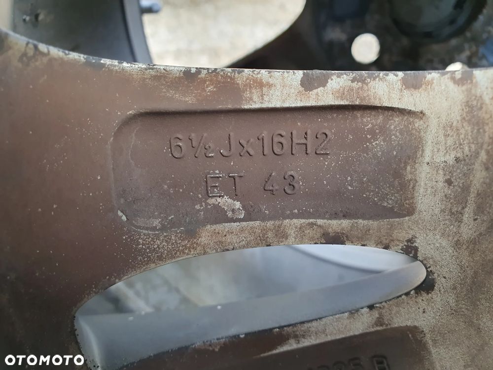 Skoda Fabia II Alufelgi 5x100 5.5Jx16H2 ET43 5J0601025B - 8